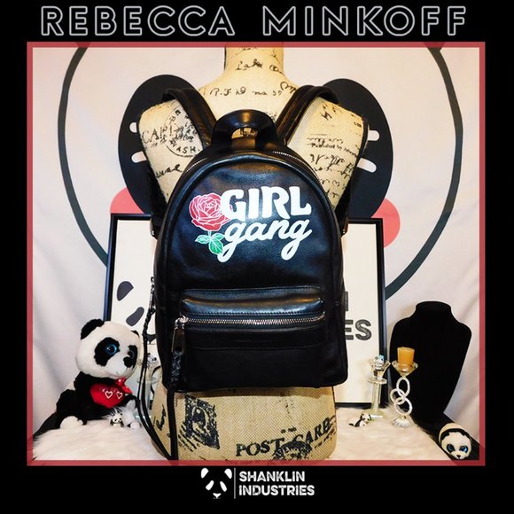 ??REBECCA MINKOFF?? NWT Small Leather Girl * Gang Backpack main image 6